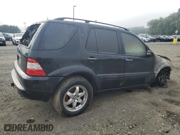 2002 Mercedes-Benz M-Class with VIN 4JGAB75E72A319092, listed as a Copart auction lot 69058864 with 0 mi miles and Salvage Title. Bid and sale history available at carsss.com. Image 3.