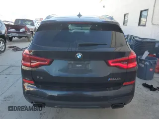 2019 BMW X3 M40i with VIN 5UXTS3C58K0Z07659, listed as a Copart auction lot 45926145 with 36,972 mi miles and Salvage Title. Bid and sale history available at DreamBid. Image 6.