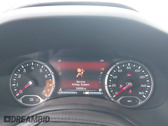 2022 Jeep Renegade Latitude with VIN ZACNJDB15NPN64189, listed as a IAAI auction lot 41909748 with 34,956 mi miles and . Bid and sale history available at DreamBid. Image 7.