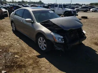 2008 Nissan Maxima 3.5 SL with VIN 1N4BA41E78C828215, listed as a Copart auction lot 73222714 with 124,800 mi miles and Salvage Title. Bid and sale history available at carsss.com. Image 11.
