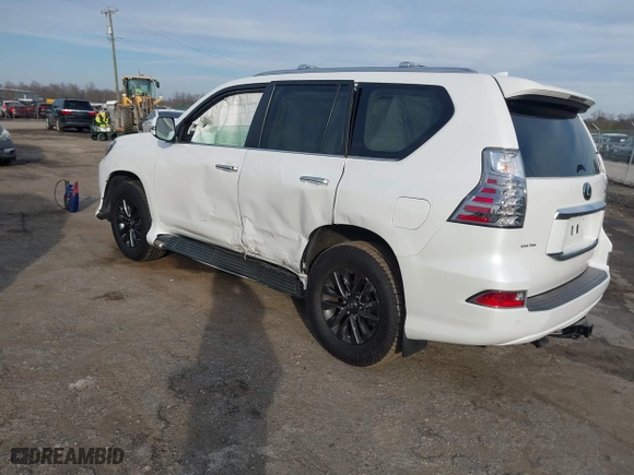 2020 Lexus GX with VIN JTJAM7BX8L5245046, listed as a IAAI auction lot 41544690 with 42,705 mi miles. Bid and sale history available at carsss.com. Image 3.
