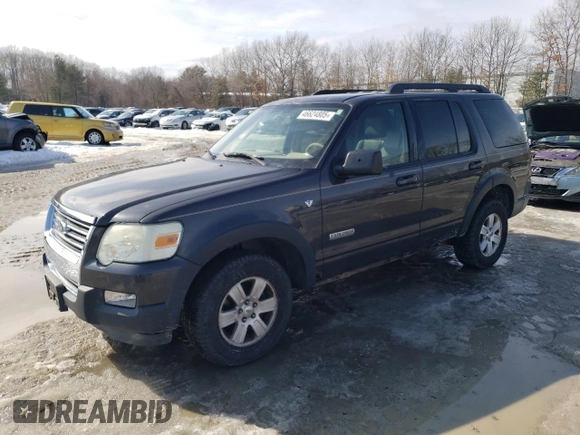 2007 Ford Explorer XLT with VIN 1FMEU738X7UA96979, listed as a Copart auction lot 46624805 with 90,581 mi miles and Salvage Title. Bid and sale history available at carsss.com. Image 1.