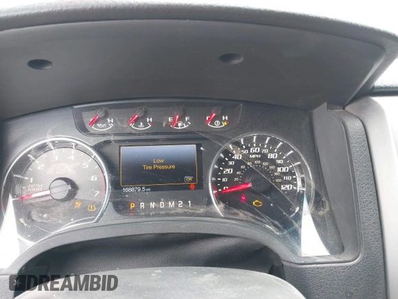 2012 Ford F-150 XL with VIN 1FTFW1ET4CKE20984, listed as a IAAI auction lot 42095203 with 168,879 mi miles and . Bid and sale history available at DreamBid. Image 7.