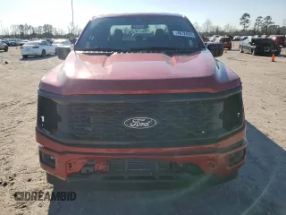 2024 Ford F-150 STX with VIN 1FTEW2KP7RKD11422, listed as a Copart auction lot 48724505 with 1,739 mi miles and Salvage Title. Bid and sale history available at carsss.com. Image 5.