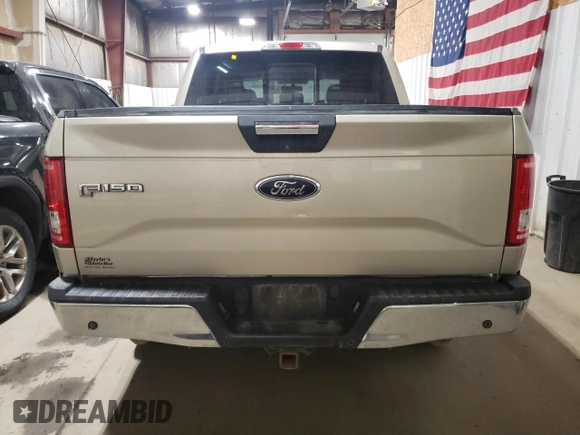 2017 Ford F-150 XL with VIN 1FTEW1EG8HFA75005, listed as a Copart auction lot 62964905 with 76,751 mi miles and Salvage title. Bid and sale history available at DreamBid. Image 6.