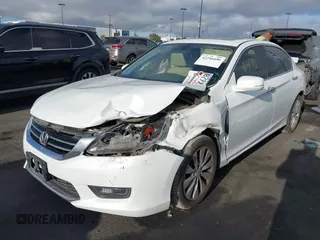 2015 Honda Accord Touring with VIN 1HGCR3F90FA012650, listed as a IAAI auction lot 42246490 with 110,405 mi miles and . Bid and sale history available at DreamBid. Image 21.