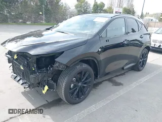 2024 Lexus NX with VIN JTJKKCFZ2R2037740, listed as a IAAI auction lot 41679598 with 6,907 mi miles. Bid and sale history available at carsss.com. Image 2.