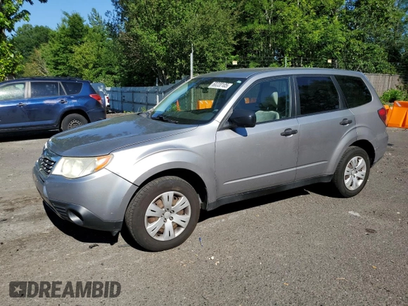 2009 Subaru Forester X with VIN JF2SH61649H782259, listed as a Copart auction lot 60220105 with 170,884 mi miles and Salvage title. Bid and sale history available at DreamBid. Image 1.