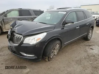 2013 Buick Enclave Leather with VIN 5GAKRCKDXDJ220277, listed as a Copart auction lot 46307075 with 164,463 mi miles and Salvage Title. Bid and sale history available at carsss.com. Image 1.