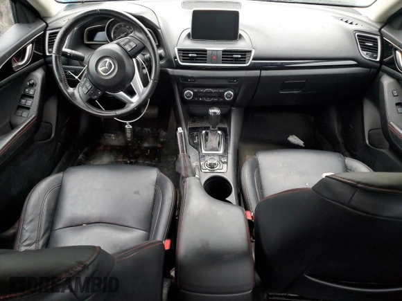 2015 Mazda 3 i Grand Touring with VIN JM1BM1W77F1256002, listed as a Copart auction lot 46062915 with 139,925 mi miles and Salvage Title. Bid and sale history available at DreamBid. Image 8.