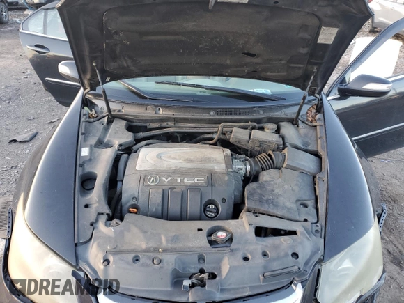2007 Acura RL Technology with VIN JH4KB166X7C003497, listed as a Copart auction lot 85914954 with 210,483 mi miles and Salvage title. Bid and sale history available at DreamBid. Image 12.