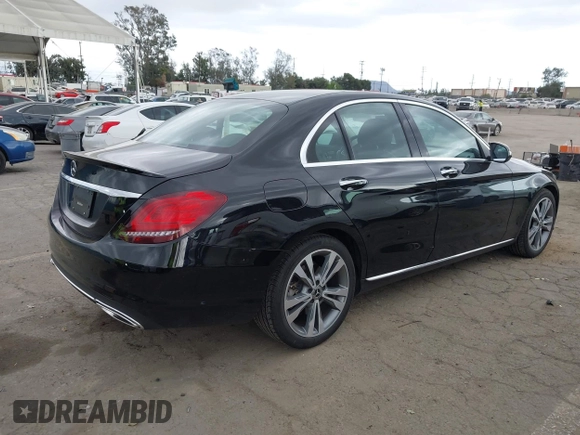 2020 Mercedes-Benz C 300 with VIN WDDWF8DB0LR547049, listed as a IAAI auction lot 41916286 with 41,324 mi miles and . Bid and sale history available at carsss.com. Image 4.