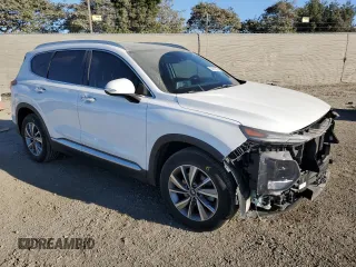 2019 Hyundai Santa Fe Ultimate with VIN 5NMS5CAD2KH133696, listed as a Copart auction lot 83610624 with 44,058 mi miles and Salvage Title. Bid and sale history available at carsss.com. Image 4.