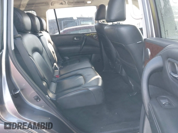 2020 Nissan Armada SL with VIN JN8AY2NC6LX516391, listed as a IAAI auction lot 41136631 with 126,722 mi miles. Bid and sale history available at carsss.com. Image 8.