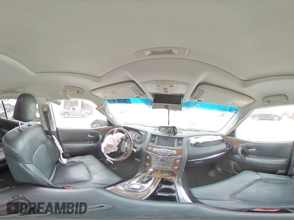 2015 Infiniti QX80 with VIN JN8AZ2NE6F9084599, listed as a Copart auction lot 50766905 with 0 mi miles and Salvage Title. Bid and sale history available at carsss.com. Image 13.