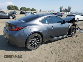 2023 Toyota GR86 with VIN JF1ZNBC10P8751206, listed as a Copart auction lot 70829864 with 42,304 mi miles and Salvage Title. Bid and sale history available at carsss.com. Image 3.