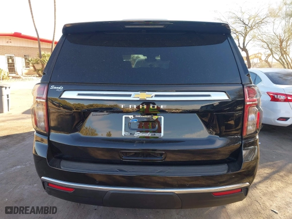 2024 Chevrolet Tahoe LS with VIN 1GNSKMKD9RR417627, listed as a IAAI auction lot 41629900 with 5,338 mi miles. Bid and sale history available at carsss.com. Image 16.