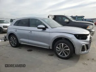 2023 Audi Q5 S line Premium z VIN WA1GAAFY3P2155990, wystawiony jako Copart lot #42785974 z przebiegiem Nie podano mil oraz Szkoda całkowita • Salvage title. Historia ofert i sprzedaży dostępna na DreamBid. Obrazek 4.