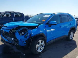 2021 Toyota RAV4 Hybrid LE with VIN 4T3MWRFVXMU023035, listed as a IAAI auction lot 41514191 with 30,669 mi miles. Bid and sale history available at carsss.com. Image 6.