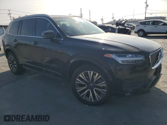 2020 Volvo XC90 Momentum with VIN YV4102PK3L1601292, listed as a Copart auction lot 87315894 with 90,059 mi miles and Salvage Title. Bid and sale history available at carsss.com. Image 4.