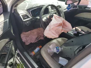 2015 Ford Fusion Titanium Hybrid with VIN 3FA6P0RU3FR184036, listed as a Copart auction lot 51936955 with 370,750 mi miles and Salvage Title. Bid and sale history available at carsss.com. Image 8.
