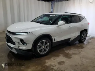 2023 Chevrolet Blazer LT z VIN 3GNKBJRS8PS193165, wystawiony jako Copart lot #53082375 z przebiegiem 49 011 mil mil oraz Czysty tytuł • Clean title. Historia ofert i sprzedaży dostępna na DreamBid. Obrazek 1.