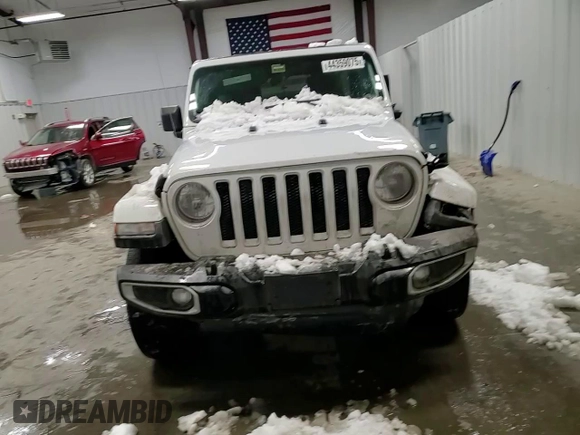 2020 Jeep Wrangler Unlimited Sahara with VIN 1C4HJXEN9LW165186, listed as a Copart auction lot 44359075 with 76,768 mi miles and Salvage Title. Bid and sale history available at carsss.com. Image 12.
