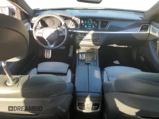 2018 Genesis G80 3.3T Sport with VIN KMHGN4JB0JU241697, listed as a Copart auction lot 76401884 with 42,228 mi miles and Salvage Title. Bid and sale history available at carsss.com. Image 8.