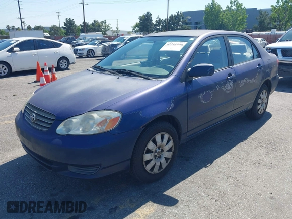 2004 Toyota Corolla CE with VIN JTDBR32E142028361, listed as a IAAI auction lot 42244966 with 135,437 mi miles and . Bid and sale history available at DreamBid. Image 2.