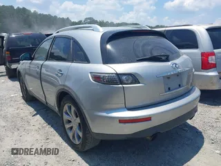 2005 Infiniti FX with VIN JNRAS08W35X203311, listed as a IAAI auction lot 42567657 with Not provided miles and . Bid and sale history available at DreamBid. Image 3.