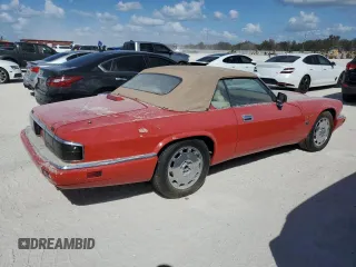 1996 Jaguar XJS with VIN SAJNX2747TC224957, listed as a Copart auction lot 76999844 with Not Provided miles and Salvage Title. Bid and sale history available at carsss.com. Image 3.