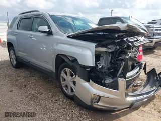 2017 GMC Terrain SLE with VIN 2GKALNEK6H6297365, listed as a IAAI auction lot 41568620 with 25,561 mi miles. Bid and sale history available at carsss.com. Image 1.