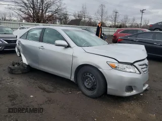 2011 Toyota Camry LE with VIN 4T1BF3EK8BU730880, listed as a Copart auction lot 52849215 with 28,225 mi miles and Salvage Title. Bid and sale history available at carsss.com. Image 4.