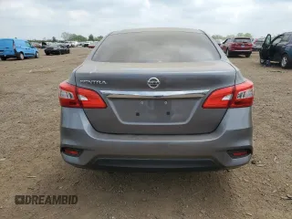 2017 Nissan Sentra S with VIN 3N1AB7AP1HY368467, listed as a Copart auction lot 56880555 with 48,024 mi miles and Salvage title. Bid and sale history available at DreamBid. Image 6.