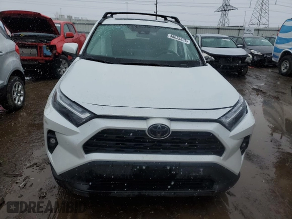 2024 Toyota RAV4 XLE Premium with VIN 2T3A1RFV6RW426566, listed as a Copart auction lot 48033405 with 8,000 mi miles and Salvage Title. Bid and sale history available at carsss.com. Image 5.