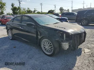 2013 Hyundai Sonata Limited with VIN 5NPEC4AC7DH573855, listed as a Copart auction lot 54483005 with 171,607 mi miles and Salvage Title. Bid and sale history available at carsss.com. Image 4.