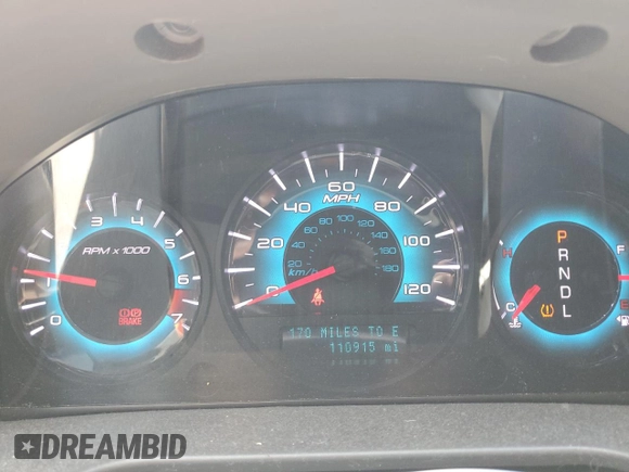 2012 Ford Fusion SE with VIN 3FAHP0HA6CR413577, listed as a Copart auction lot 63110305 with 110,915 mi miles and Salvage title. Bid and sale history available at DreamBid. Image 9.
