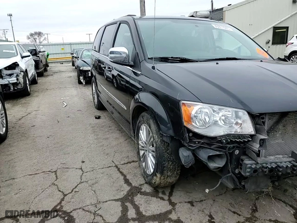 2015 Chrysler Town & Country Touring-L with VIN 2C4RC1CG9FR608773, listed as a Copart auction lot 43811065 with 159,634 mi miles and Clean Title. Bid and sale history available at carsss.com. Image 12.