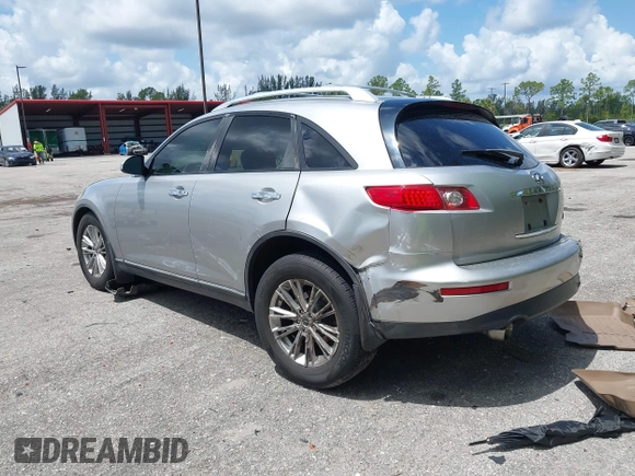 2005 Infiniti FX with VIN JNRAS08W85X210612, listed as a IAAI auction lot 42363099 with 137,868 mi miles and . Bid and sale history available at DreamBid. Image 3.