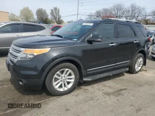 2013 Ford Explorer XLT with VIN 1FM5K8D88DGC04777, listed as a Copart auction lot 53450265 with 95,537 mi miles and Salvage Title. Bid and sale history available at carsss.com. Image 1.