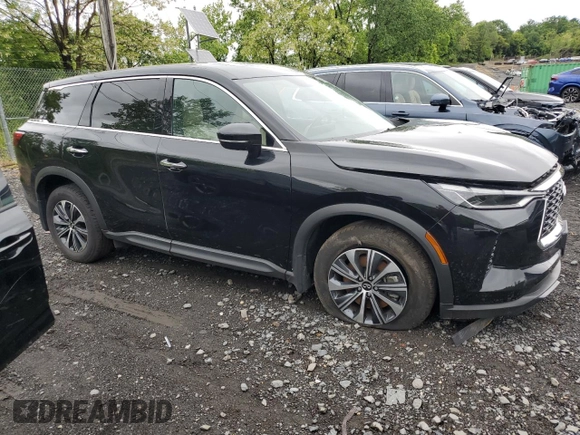 2024 Infiniti QX60 Pure с VIN 5N1DL1ESXRC353135, выставлен на аукционе Copart как лот 58322685 с пробегом 9 822 миль миль и Списание • Salvage title. История ставок и продаж доступна на DreamBid. Изображение 4.