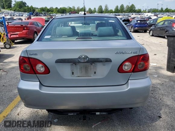 2007 Toyota Corolla CE with VIN JTDBR32E770108831, listed as a Copart auction lot 61961465 with 154,342 mi miles and Salvage title. Bid and sale history available at DreamBid. Image 6.