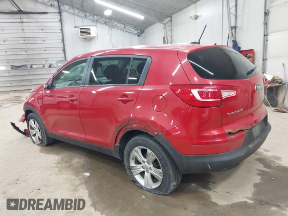 2012 Kia Sportage LX with VIN KNDPB3A24C7290295, listed as a IAAI auction lot 42288209 with 155,083 mi miles and . Bid and sale history available at DreamBid. Image 3.