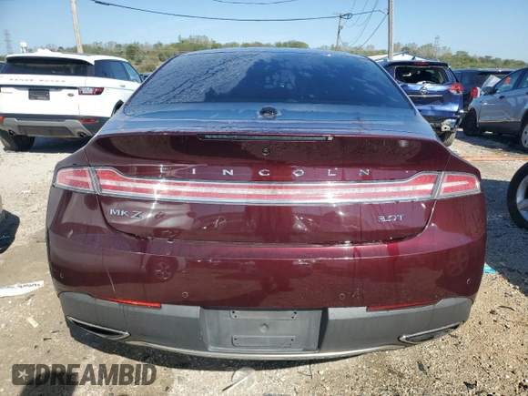 2017 Lincoln MKZ Select with VIN 3LN6L5CC6HR612067, listed as a Copart auction lot 72513424 with 98,621 mi miles and Clean Title. Bid and sale history available at DreamBid. Image 6.