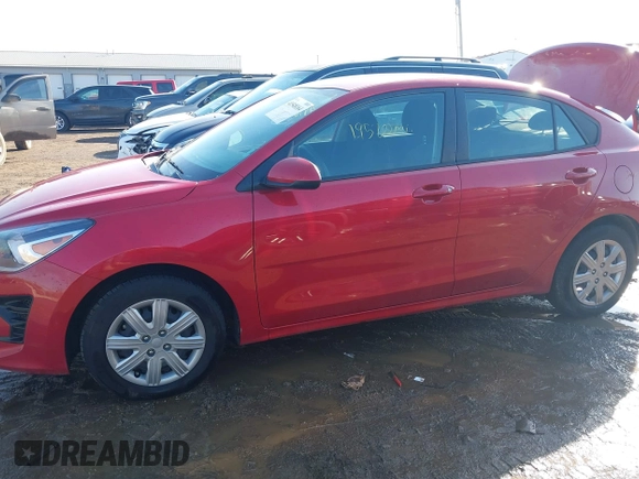 2023 Kia Rio LX with VIN 3KPA24AD4PE619905, listed as a IAAI auction lot 41548164 with 19,520 mi miles. Bid and sale history available at carsss.com. Image 15.