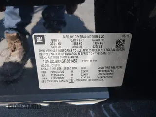 2016 Chevrolet Suburban LTZ с VIN 1GNSCJKC4GR381457, выставлен на аукционе IAAI как лот 42093531 с пробегом 92 679 миль миль и . История ставок и продаж доступна на DreamBid. Изображение 9.