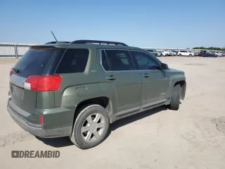 2015 GMC Terrain SLE with VIN 2GKALREK0F6143786, listed as a Copart auction lot 52135785 with 0 mi miles and Salvage Title. Bid and sale history available at carsss.com. Image 3.