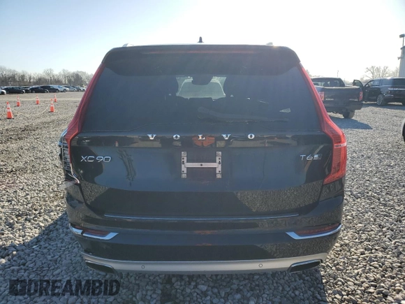 2017 Volvo XC90 Inscription with VIN YV4A22PL8H1187744, listed as a Copart auction lot 50124385 with 90,367 mi miles and Salvage Title. Bid and sale history available at carsss.com. Image 6.