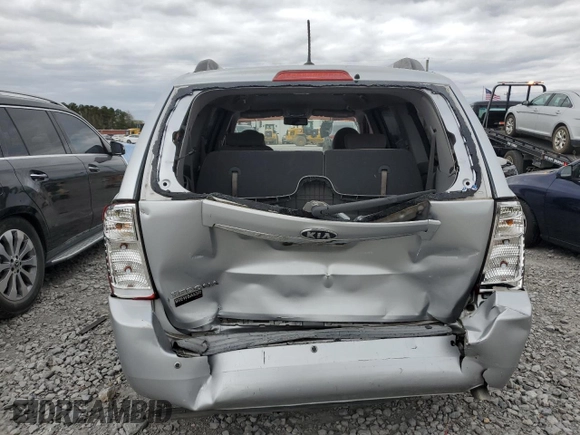 2010 Kia Sedona LX with VIN KNDMG4C3XA6359266, listed as a Copart auction lot 49822195 with 168,169 mi miles and Salvage Title. Bid and sale history available at carsss.com. Image 6.