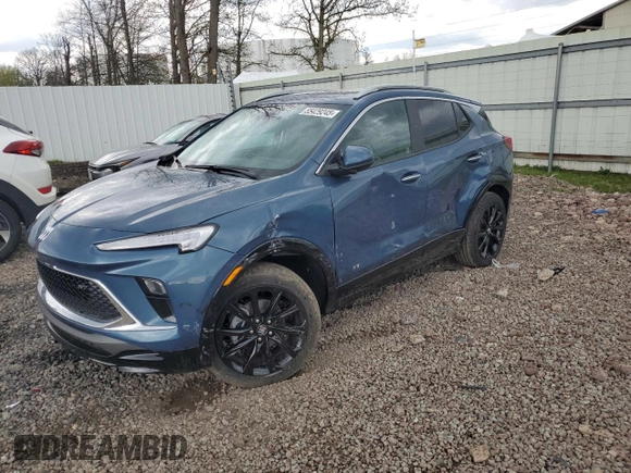 2025 Buick Encore GX Sport Touring with VIN KL4AMESLXSB197192, listed as a Copart auction lot 55429245 with 3 mi miles and Salvage title. Bid and sale history available at DreamBid. Image 1.